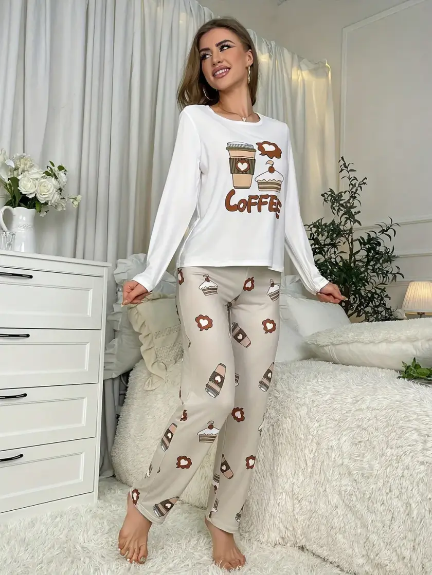 Women's Long Sleeve Pajama Set