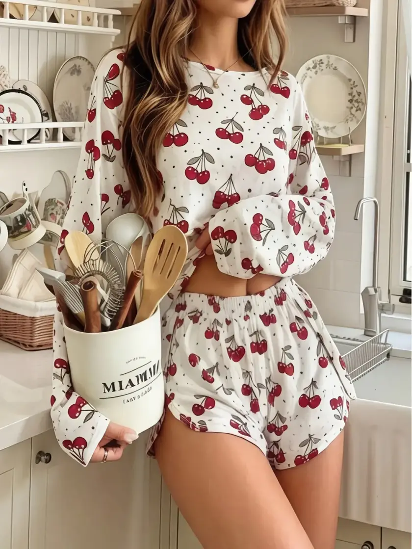 Women's Long Sleeve Pajama Set