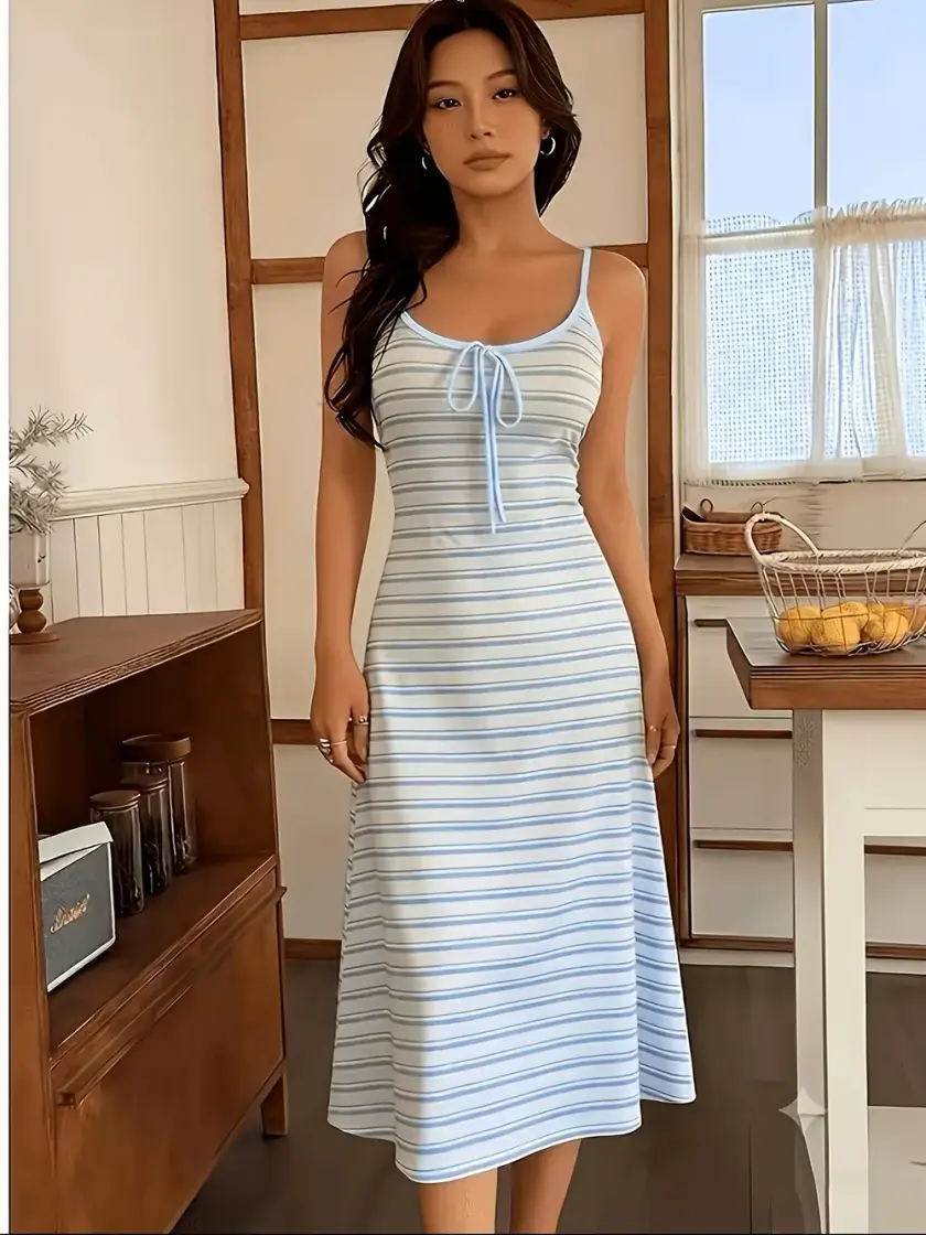 Women's Striped Cami Nightdress