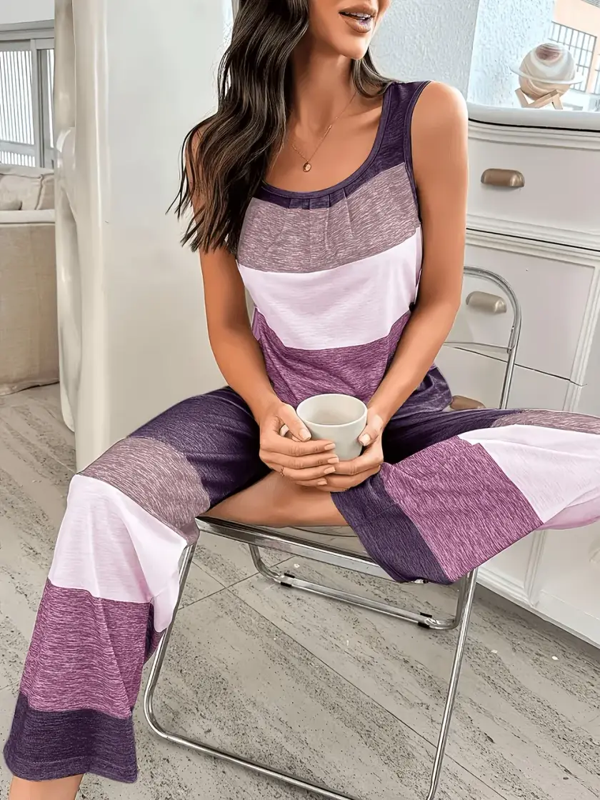 Women's Sleeveless Pajama Set